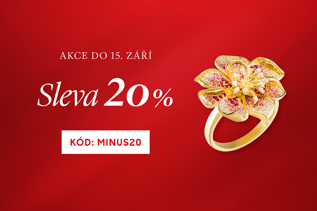 SLEVA 20 % - KÓD: MINUS20