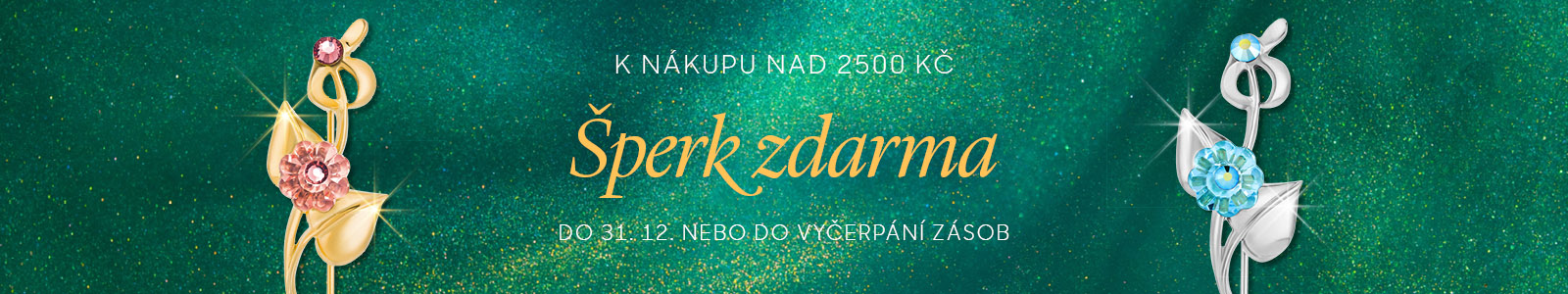 Šperk zdarma k nákupu nad 2500,-