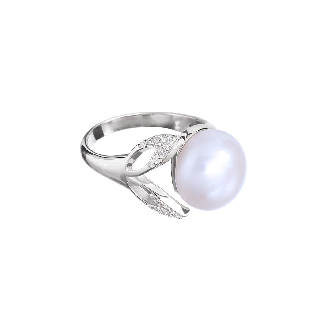 Prsteny s pravou perlou